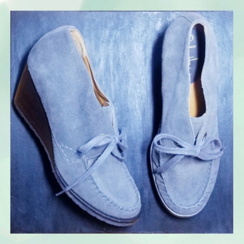 COLE HAAN - Nike Air Suede Wedge Booties